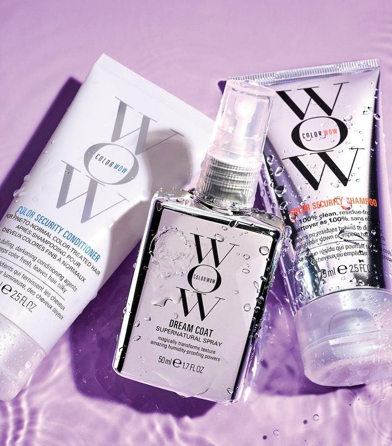Color Wow Dream Smooth hair care travel kit - British product