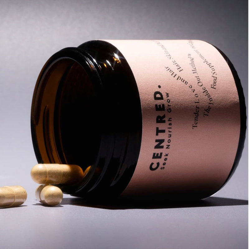 Centred Tender Love And Hair supplement 60 capsules - British product