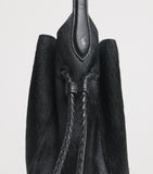 Polo Ralph Lauren small calf hair cross-body bucket bag (British brand)