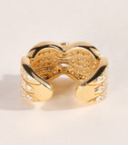 Anita Ko Talitha ear cuff 18k yellow gold diamonds - British product