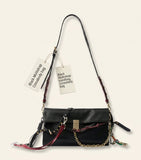 Prada large leather soft sound shoulder bag - British product