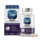 Holland & Barrett Health & Him Night Multi-Nutrient Support Dietary Supplement 60 Capsules- Buy online at McGrocer