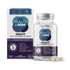 Health & Him Night multi-nutrient supplement 60 capsules, UK version