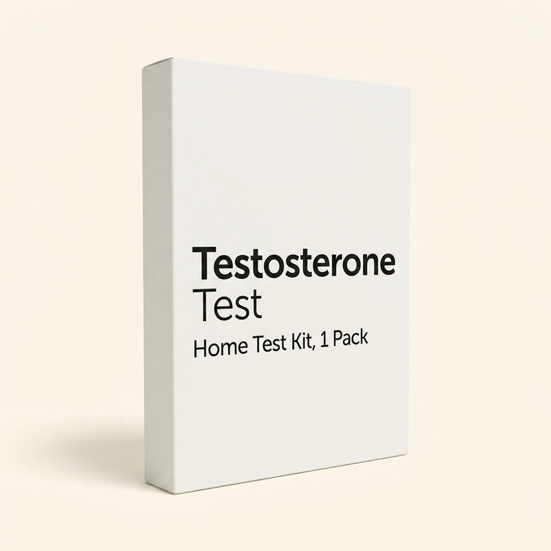 Testosterone Finger Prick Blood Test Kit with App Results