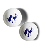 Harrods Cassina x Ginori 1735 Le Monde de Charlotte Perriand Neige Set of 2 Deep Plates (27cm)- Buy online at McGrocer
