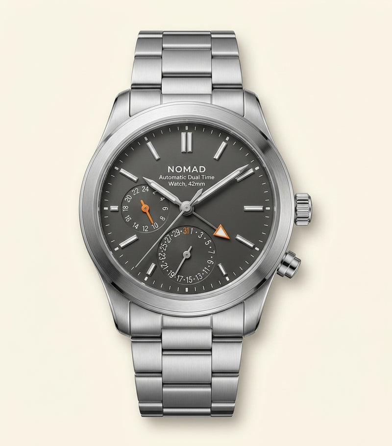 Vacheron Constantin Titanium Overseas Dual Time watch 41mm - British product