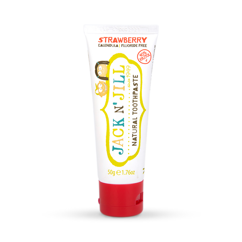 Jack N' Jill baby toothpaste strawberry 50g, UK version