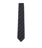 BOSS striped tie silk-cotton blend imported from the UK