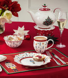 Villeroy & Boch Toy's Delight Anniversary porcelain mugs set of 4 (British brand)