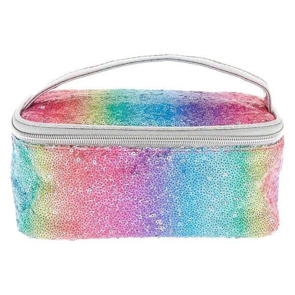 Bags Unlimited Sequin Makeup Bag Rainbow - British product