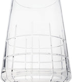 Christofle small crystal Graphik vase 19cm - British product