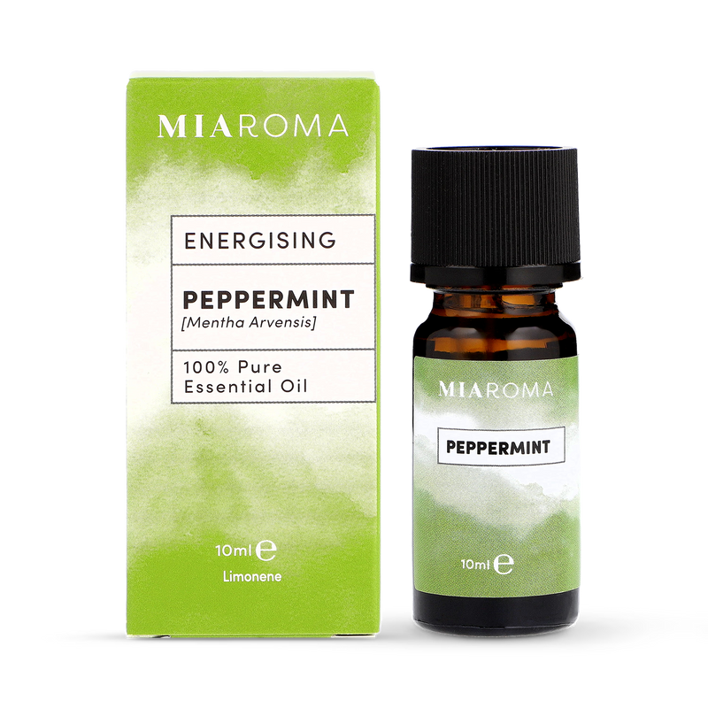 Miaroma Peppermint Essential Oil 10ml, imported from the UK