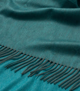 Harrods Cashmere Reversible Arran Throw Blanket 147cm x 183cm- Buy online at McGrocer