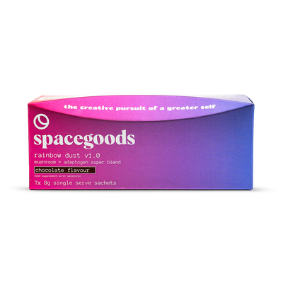 Holland & Barrett Spacegoods Rainbow Dust Chocolate 7-Day Pack Food Supplement Powder 56g- Buy online at McGrocer