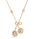 Valentino Garavani Cherryfic crystal necklace (British brand)