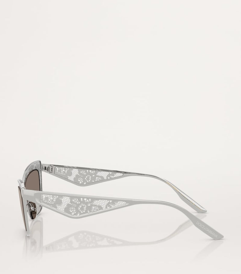Dolce&Gabbana steel square sunglasses (British brand)