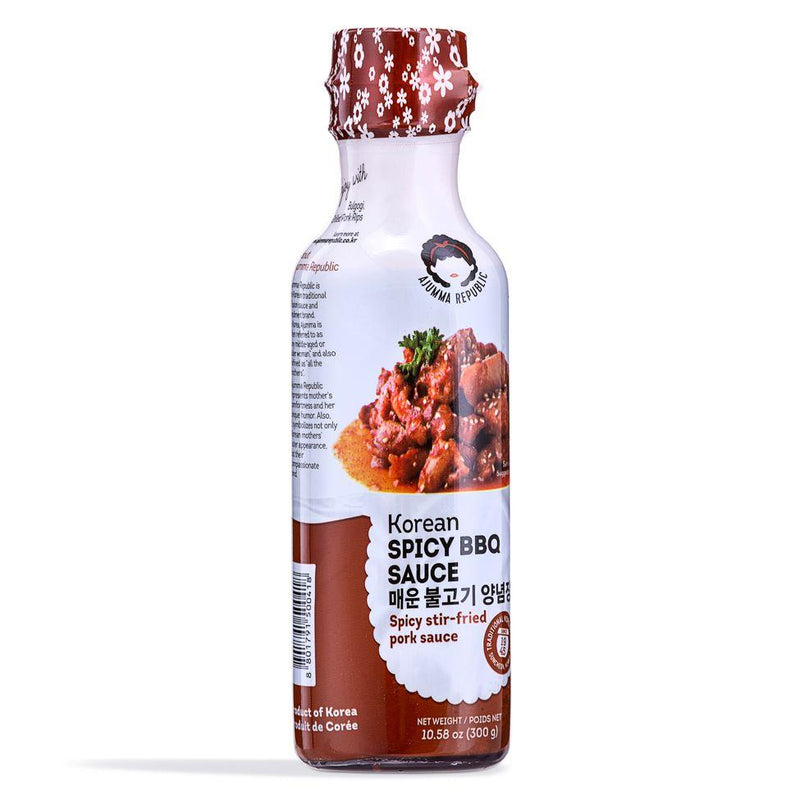 Ajumma Republic Korean spicy BBQ sauce, imported from the UK