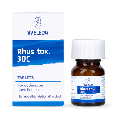 Holland & Barrett Weleda Rhus Tox 30c Homeopathic Remedies 125 Tablets- Buy online at McGrocer