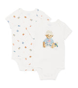 Conjunto de 2 bodys de algodón para bebé de Harrods Ralph Lauren Kids (0-9 meses) - Cómpralo online en McGrocer