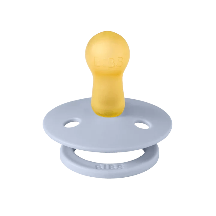 Bibs x Liberty Dusty Blue Mix pacifier 2 pack, imported from the UK