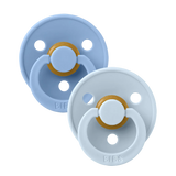 BIBS pacifiers 2 pack sky blue baby blue - British product