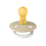 BIBS Glow pacifiers 2 pack Size 1 Vanilla Dark Oak, UK version