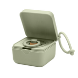 BIBS pacifier box Sage storage and steriliser (British brand)