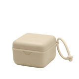 BIBS pacifier storage box in vanilla (British brand)
