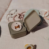 BIBS pacifier storage box in vanilla (British brand)