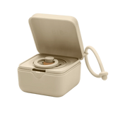 BIBS pacifier storage box in vanilla (British brand)