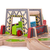 Bigjigs Rail Industrial Turntable - McGrocer