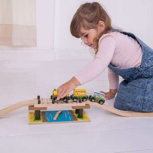 Bigjigs Rail Safari Rope Bridge - McGrocer