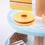 Bigjigs Toys Cake stand with Cakes - McGrocer