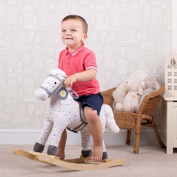 Bigjigs Toys Patterned Rocking Horse - McGrocer