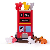 Bigjigs Toys Shape Sorter Bus Toy - McGrocer