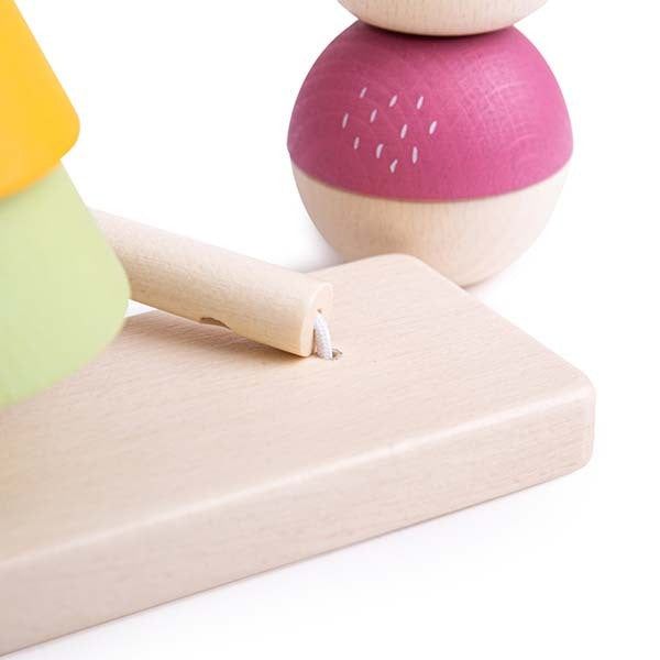 Bigjigs Toys Wooden Forest Stacker - McGrocer