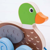 Bigjigs Toys Wooden Pull Along Duck Toy - McGrocer