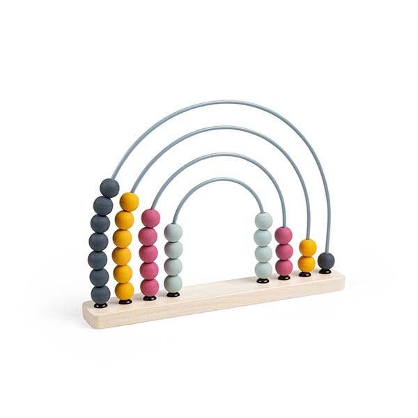 Bigjigs Toys Wooden Rainbow Abacus - McGrocer