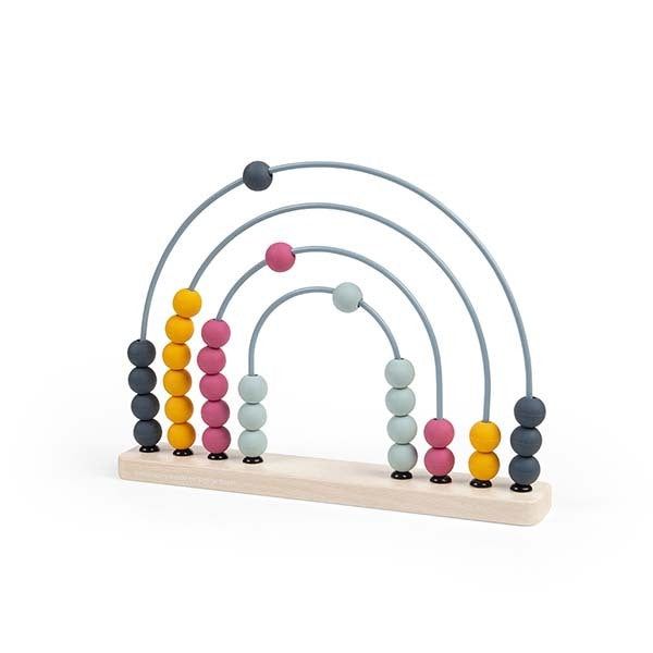 Bigjigs Toys Wooden Rainbow Abacus - McGrocer