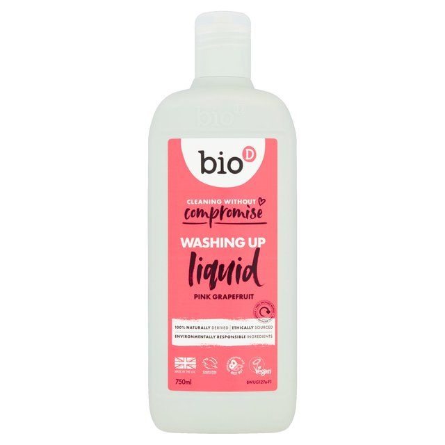 Bio-D Grapefruit Eco Washing Up Liquid   750ml - McGrocer