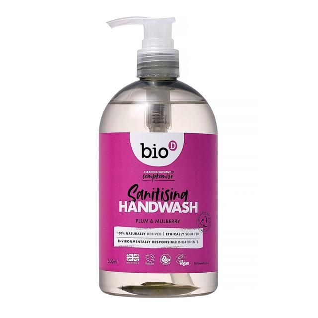 Bio-D Plum & Mulberry Hand Wash 500ml - McGrocer