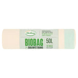 Biobag 50L Compostable Drawstring Bin Liners 10 x 1 per pack - McGrocer