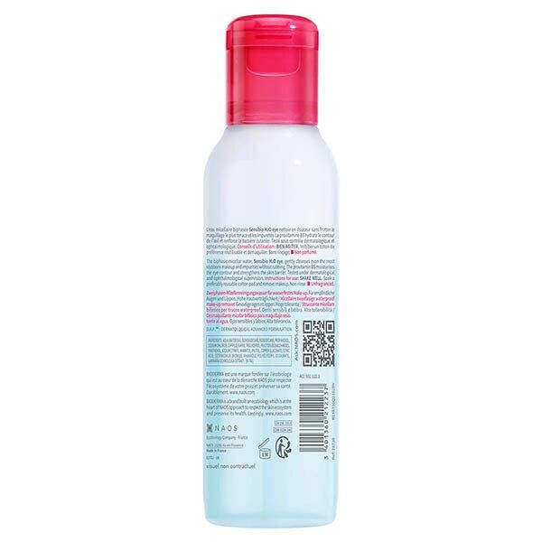 Bioderma Sensibio H2O eye waterproof micellar makeup remover - McGrocer