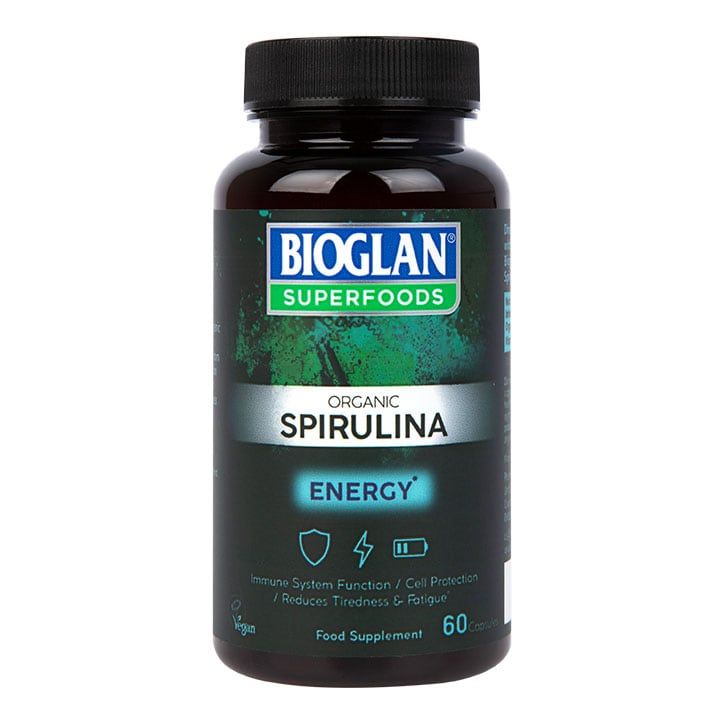 Bioglan Superfoods Organic Spirulina 60 Capsules - McGrocer