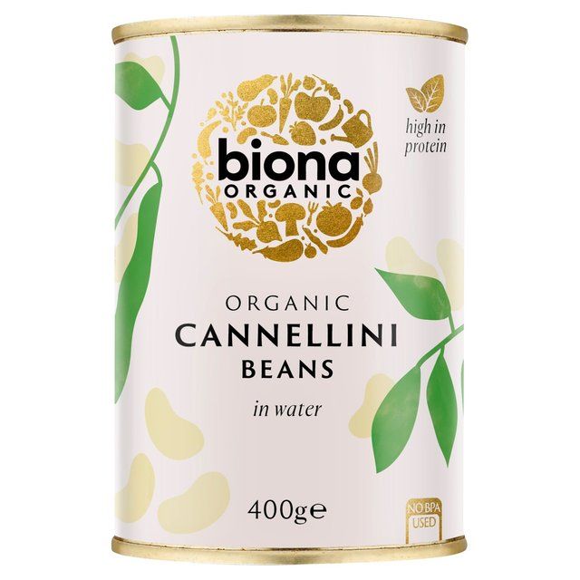 Biona Organic Cannellini Beans in Water   400g - McGrocer