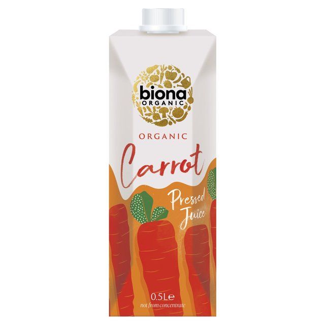 Biona Organic Carrot Juice 500ml - McGrocer