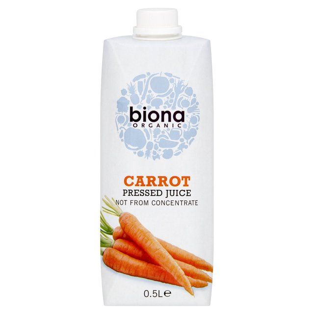 Biona Organic Carrot Juice 500ml - McGrocer