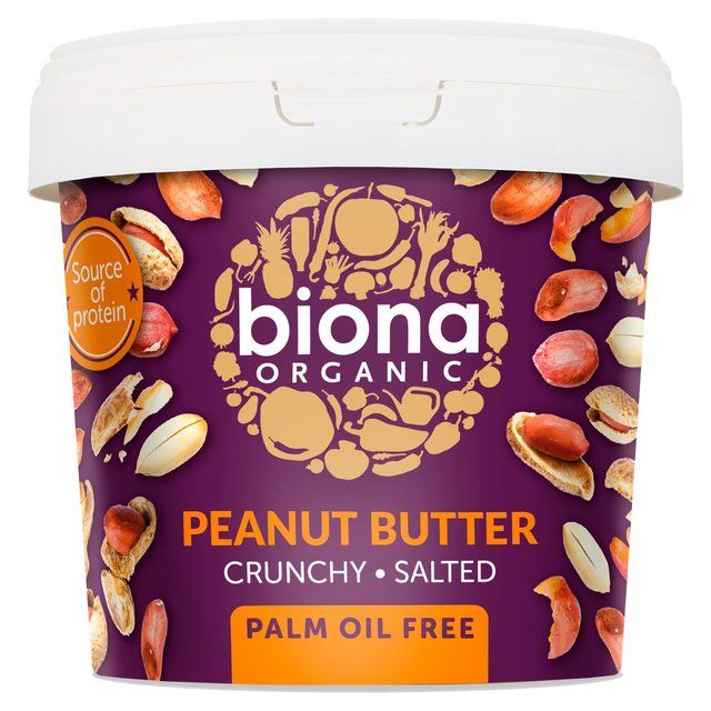 Biona Organic Peanut Butter Crunchy 1kg - McGrocer