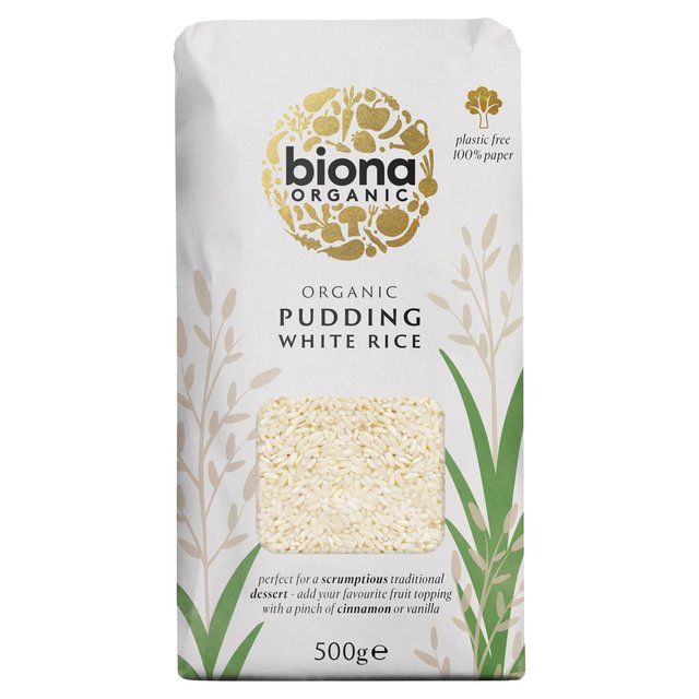 Biona Organic Pudding Rice 500g - McGrocer