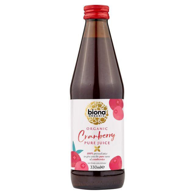 Biona Organic Pure Cranberry Super Juice 330ml - McGrocer